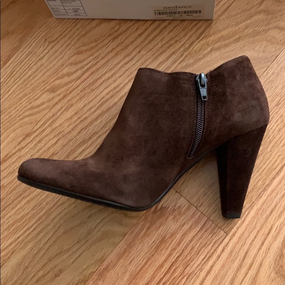 Sundance catalog suede boots